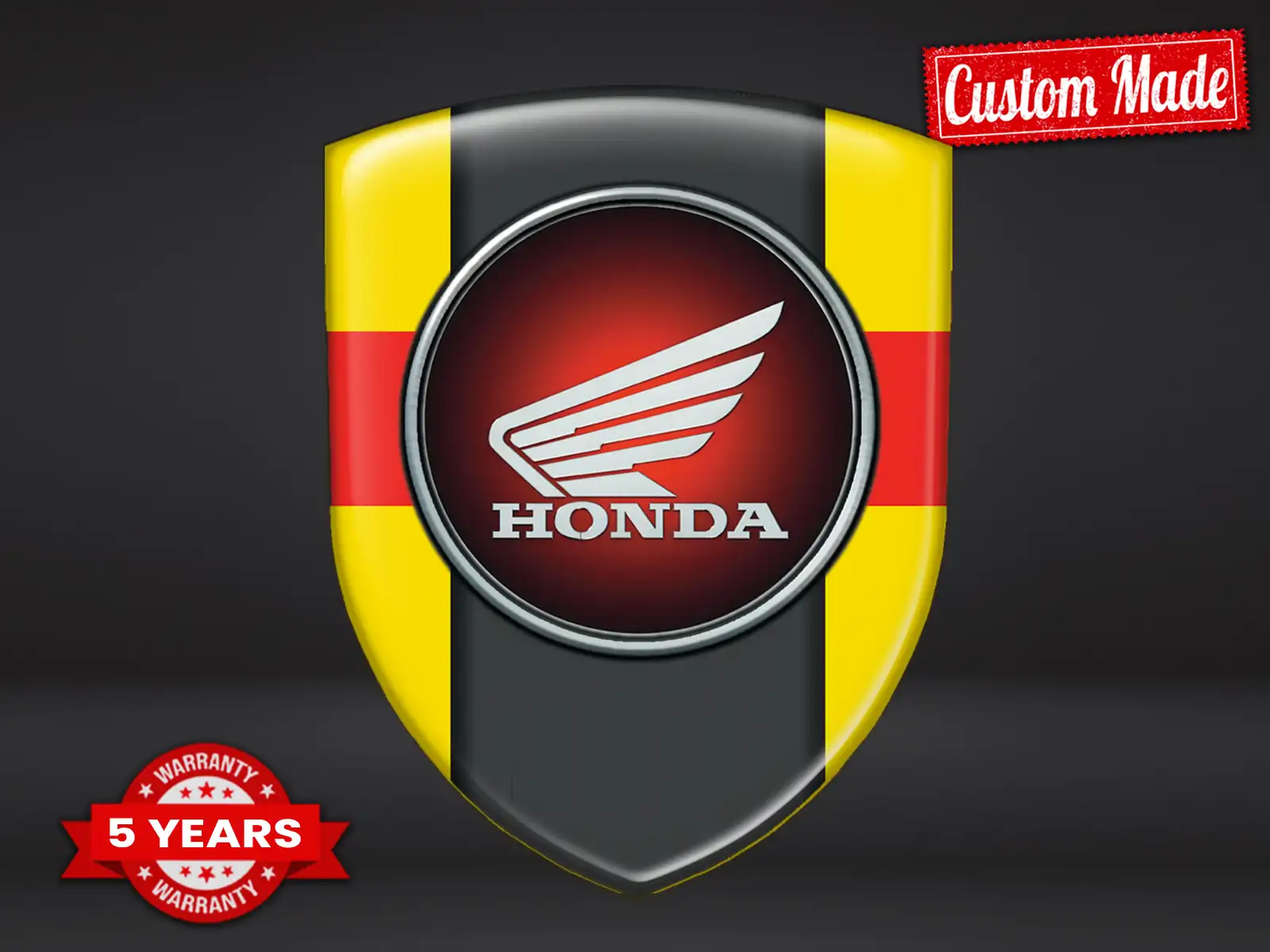 Honda Vinyl Logoaufkleber Pro Max Robust Elegant Layout